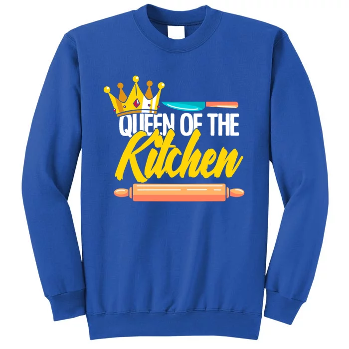 Queen Of Kitchen Cooking Cooker Chef Mom Gift Sweatshirt