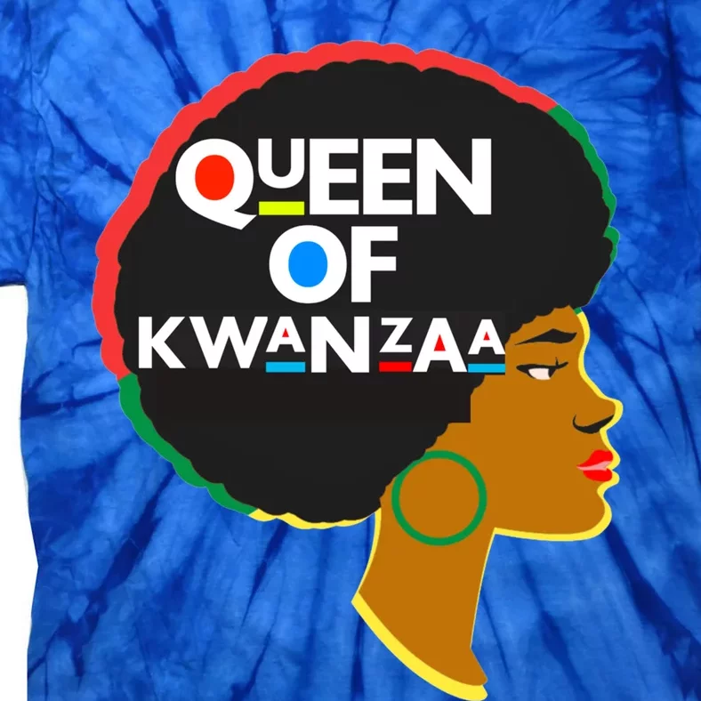 Queens Of Kwanzaa Melanin African Hope Love Unity Cool Gift Tie-Dye T-Shirt