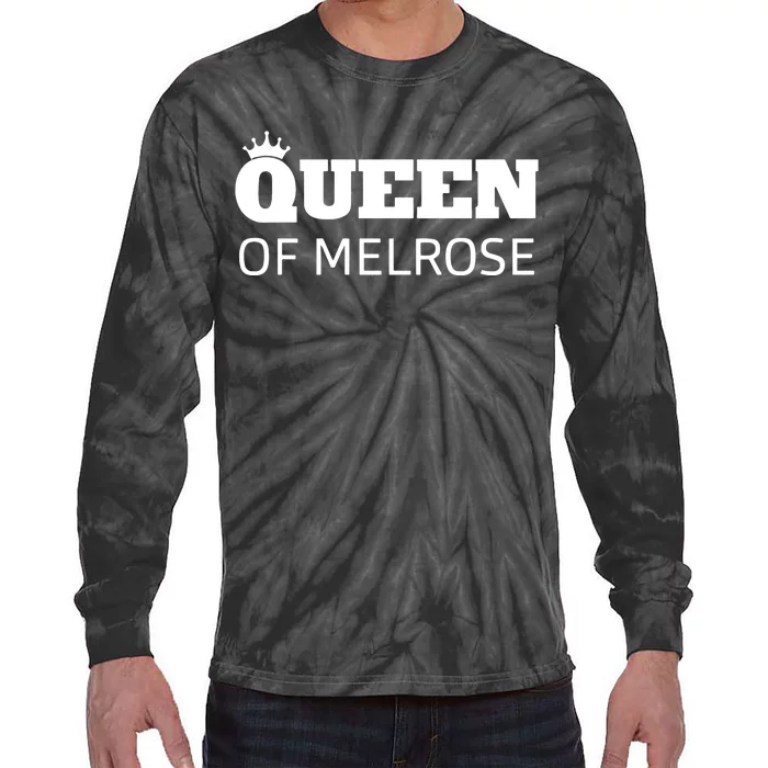 Queen Of Melrose Tie-Dye Long Sleeve Shirt