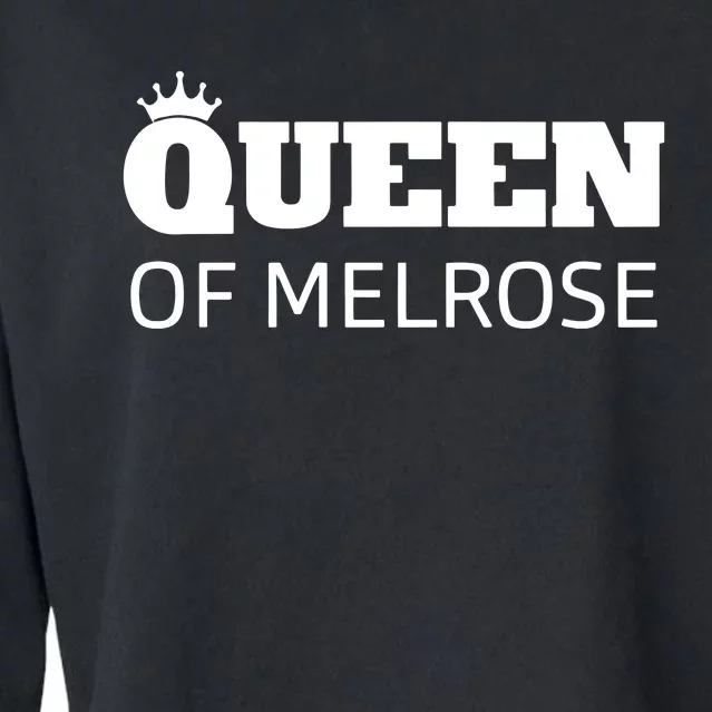 Queen Of Melrose Cropped Pullover Crew