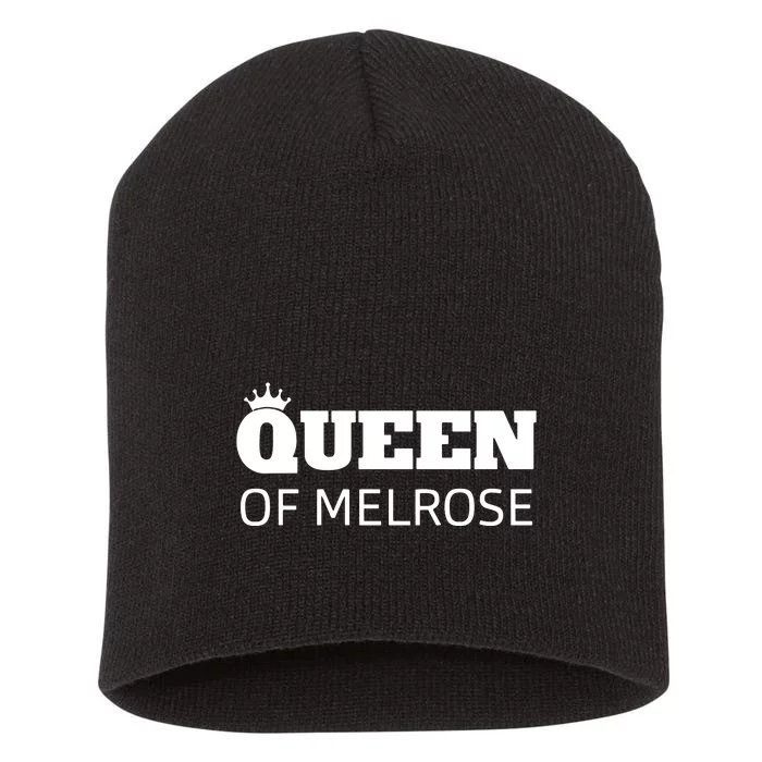 Queen Of Melrose Short Acrylic Beanie