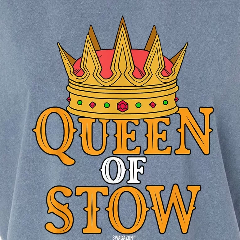 Queen Of Stow Swagazon Stowers Associate Pride Stowing Rate Garment-Dyed Women's Muscle Tee