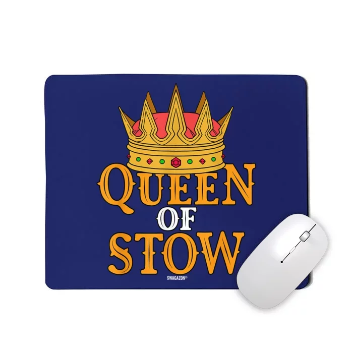 Queen Of Stow Swagazon Stowers Associate Pride Stowing Rate Mousepad