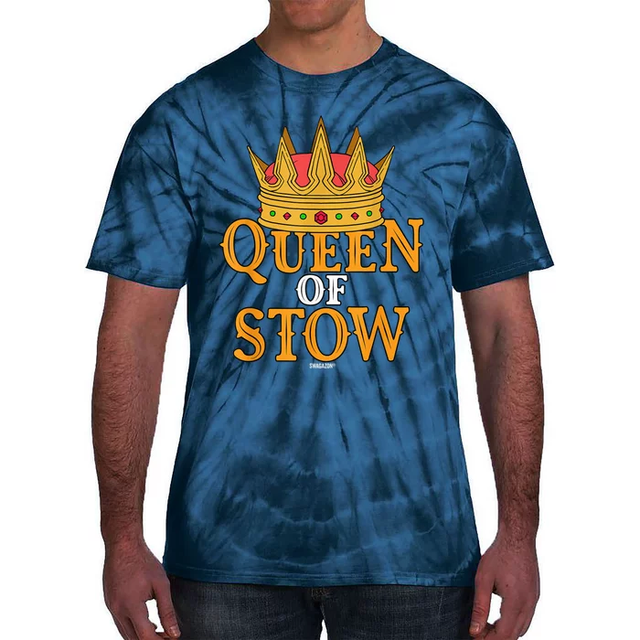 Queen Of Stow Swagazon Stowers Associate Pride Stowing Rate Tie-Dye T-Shirt