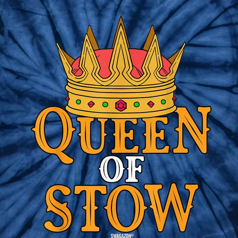 Queen Of Stow Swagazon Stowers Associate Pride Stowing Rate Tie-Dye T-Shirt