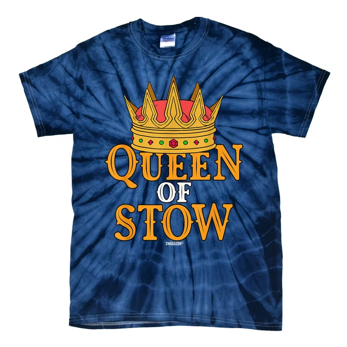 Queen Of Stow Swagazon Stowers Associate Pride Stowing Rate Tie-Dye T-Shirt