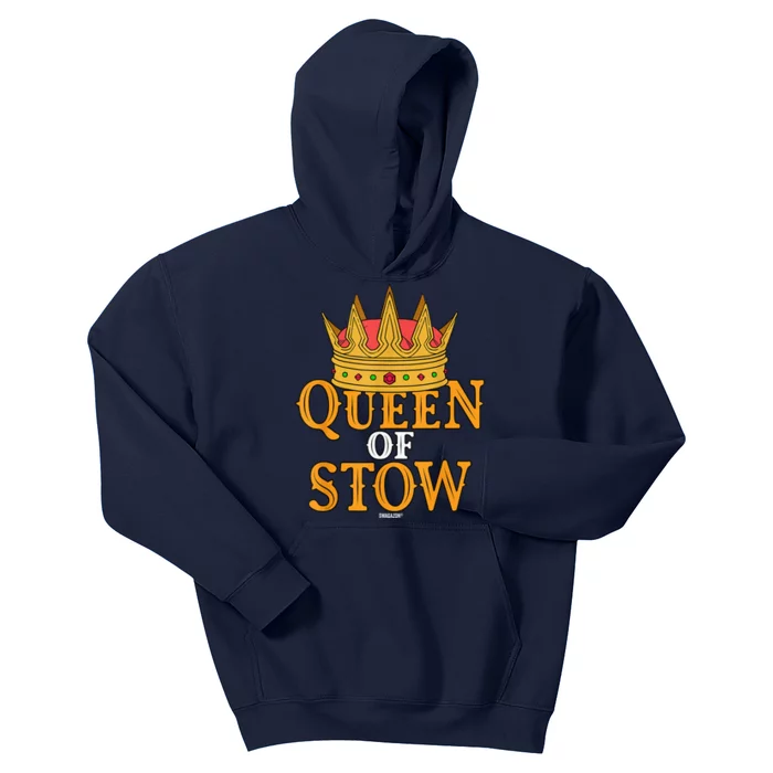 Queen Of Stow Swagazon Stowers Associate Pride Stowing Rate Kids Hoodie