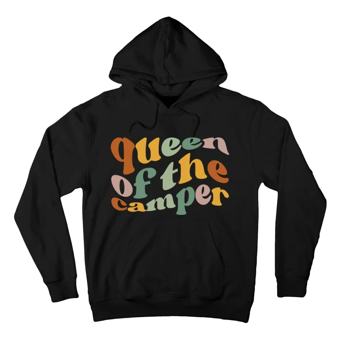 Queen Of The Camper Camping Hoodie