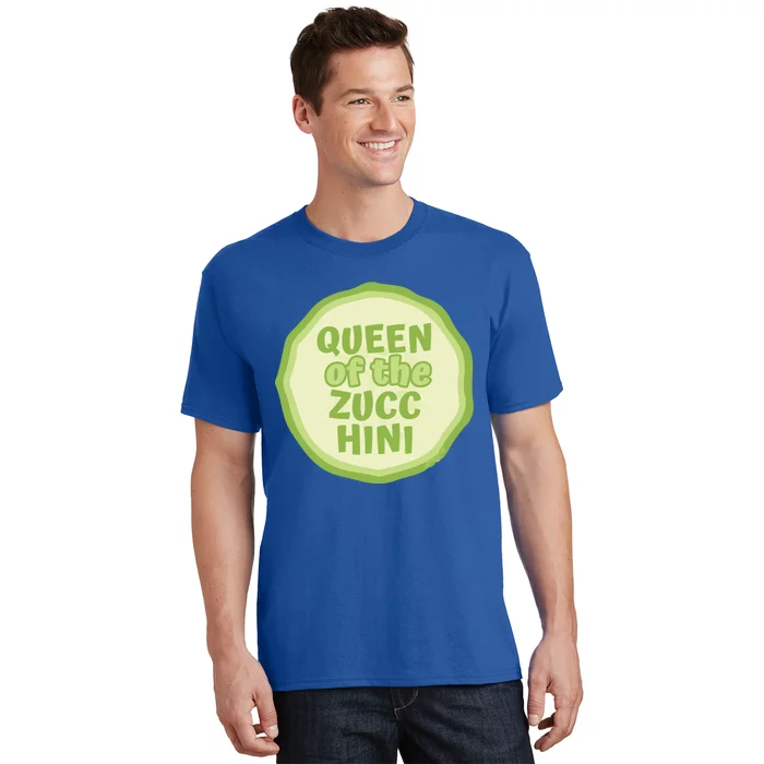 Queen Of The Zucchini Vegan Gift T-Shirt