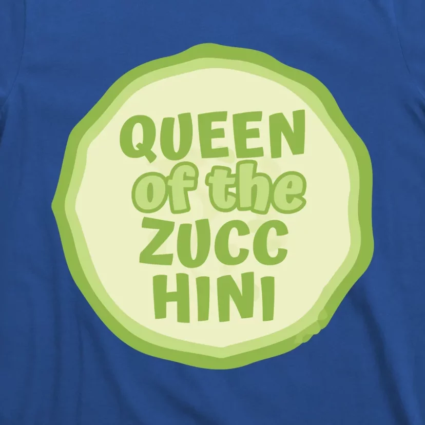 Queen Of The Zucchini Vegan Gift T-Shirt