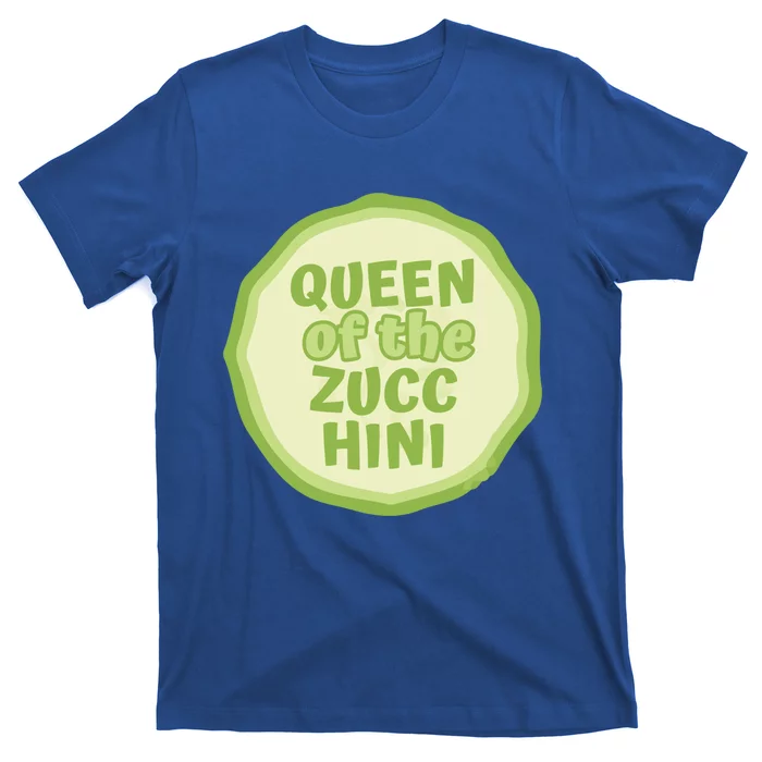 Queen Of The Zucchini Vegan Gift T-Shirt