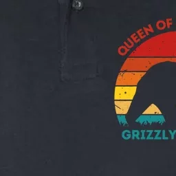 Queen Of The Tetons Grizzly Bear 399 Gtnp Softstyle Adult Sport Polo