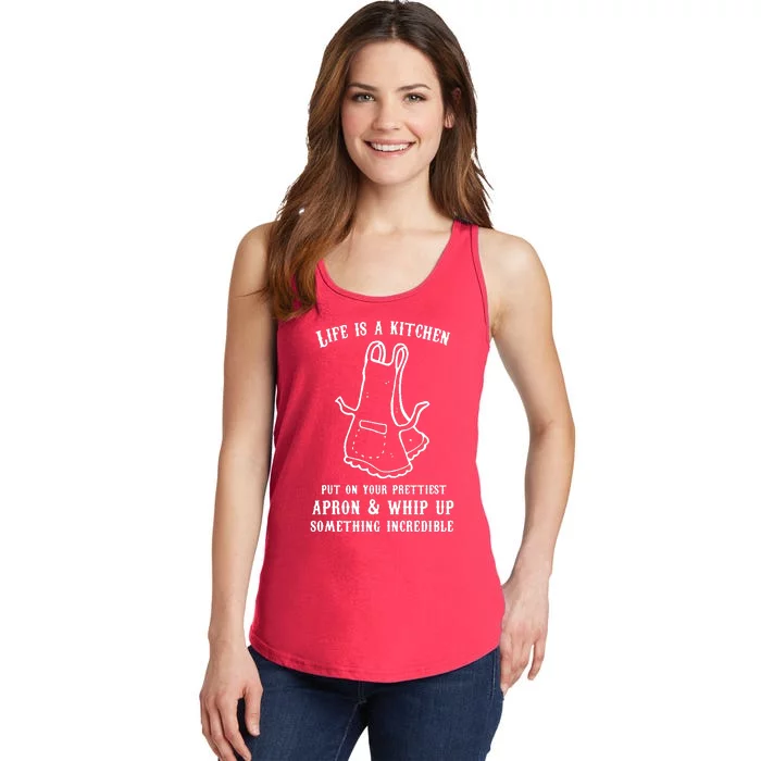 Queen Of The Kitchen Cooking Ladies Essential Tank