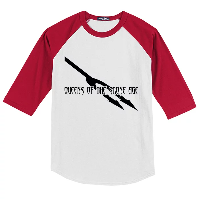 Queens Of The Stone Age Songs For The Deaf Kids Colorblock Raglan Jersey