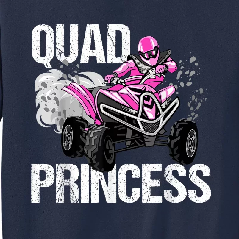 Quad Princess ATV 4 Wheeler Quad Offroad Mud MX Girls Sweatshirt