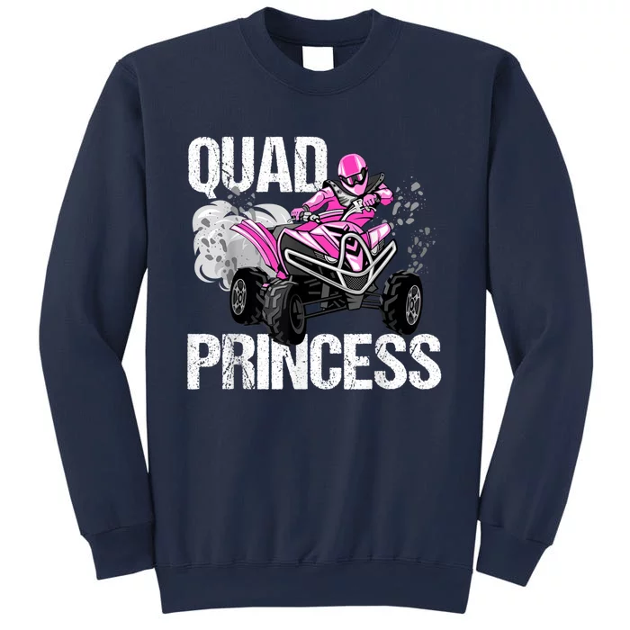 Quad Princess ATV 4 Wheeler Quad Offroad Mud MX Girls Sweatshirt