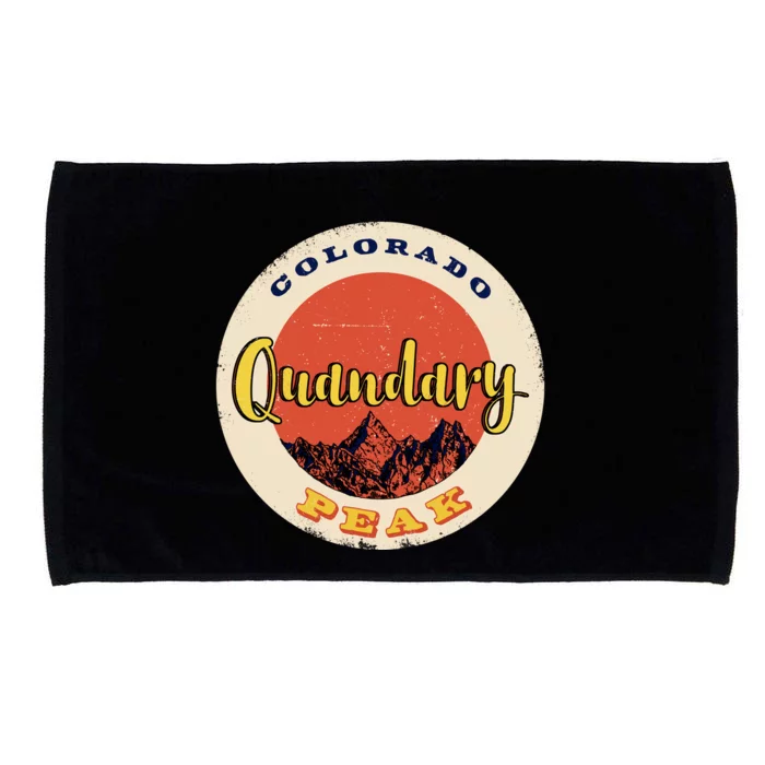 Quandary Peak Colorado Microfiber Hand Towel