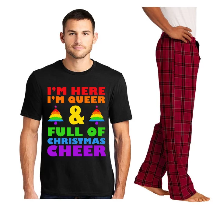 Queer Pride Christmas Pajama Set Festive LGBTQ Holiday Gift Pajama Set