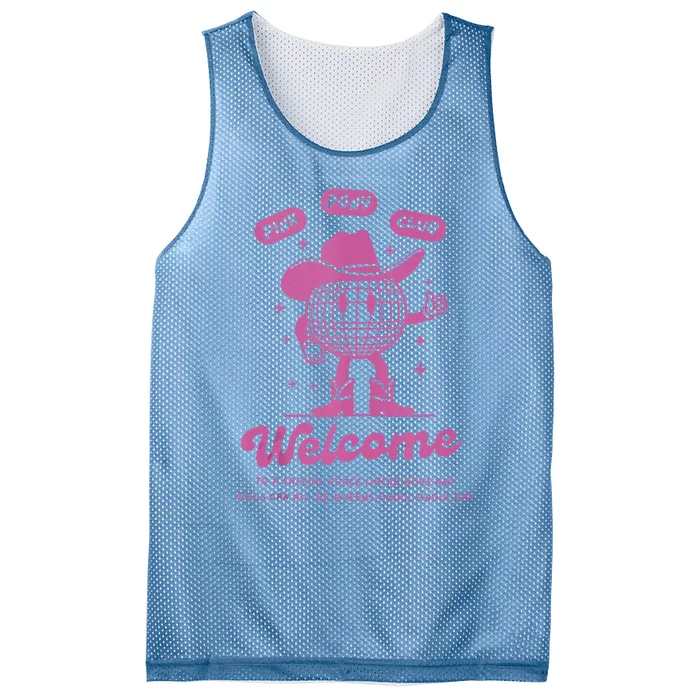 Queer Pop Fan Retro Pony Club Tank Top Mesh Reversible Basketball Jersey Tank