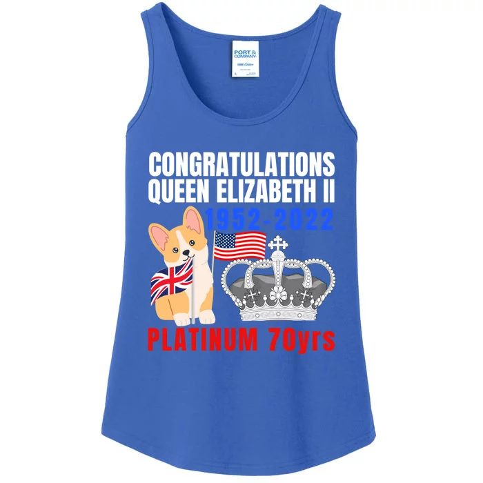 Queens Platinum Jubilee Gift Queen Platinum Jubilee Gift Ladies Essential Tank