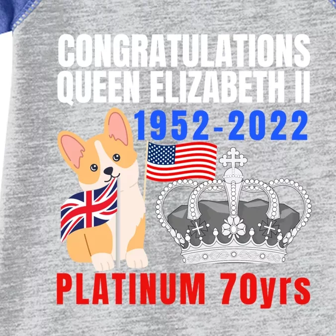 Queens Platinum Jubilee Gift Queen Platinum Jubilee Gift Infant Baby Jersey Bodysuit