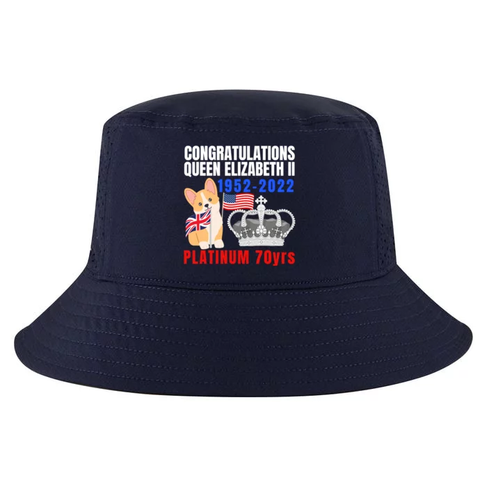 Queens Platinum Jubilee Gift Queen Platinum Jubilee Gift Cool Comfort Performance Bucket Hat