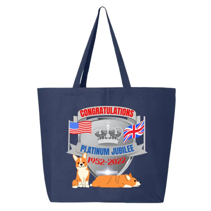 Queens Platinum Jubilee Gift Queen Platinum Jubilee Gift 25L Jumbo Tote