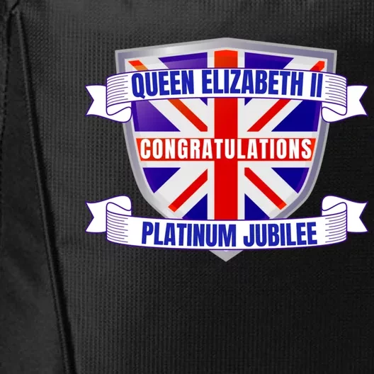 Queens Platinum Jubilee Gift Queen Platinum Jubilee Gift City Backpack