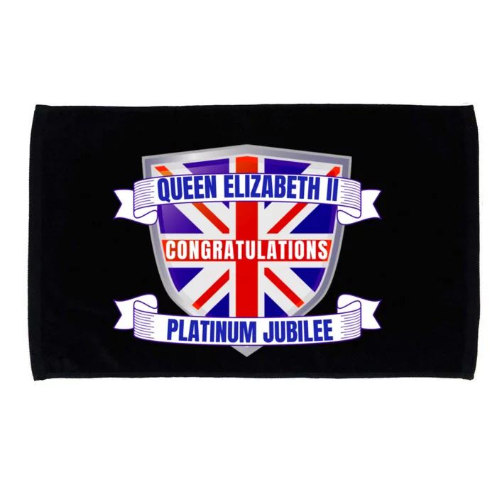 Queens Platinum Jubilee Gift Queen Platinum Jubilee Gift Microfiber Hand Towel