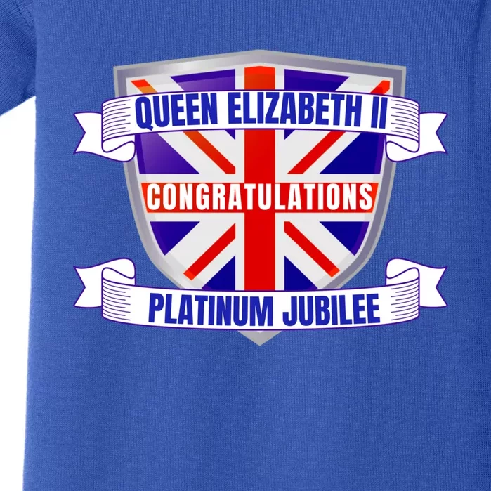 Queens Platinum Jubilee Gift Queen Platinum Jubilee Gift Baby Bodysuit