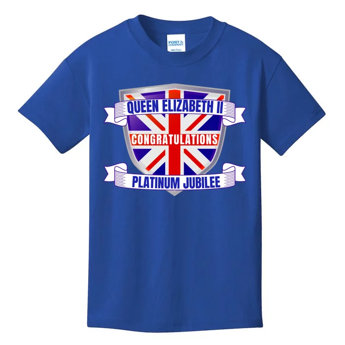 Queens Platinum Jubilee Gift Queen Platinum Jubilee Gift Kids T-Shirt