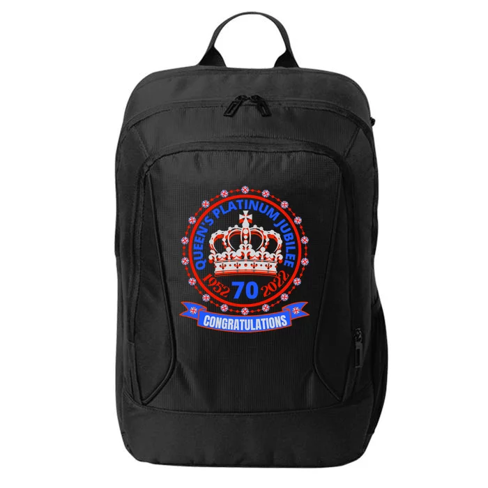 Queens Platinum Jubilee Gift Queen Jubilee 2022 Gift Uk Gift City Backpack