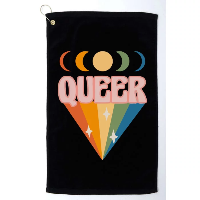 Queer Pride Lgbtq Lgbt Month Platinum Collection Golf Towel