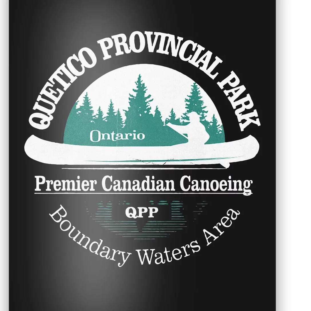 Quetico Provincial Park Ontario Canoe Camping Poster