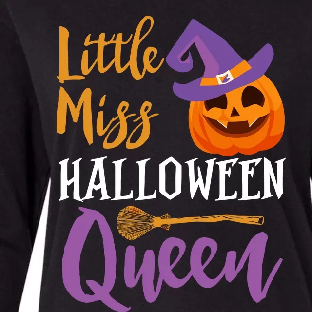 Queen Pumpkin Womens Cotton Relaxed Long Sleeve T-Shirt