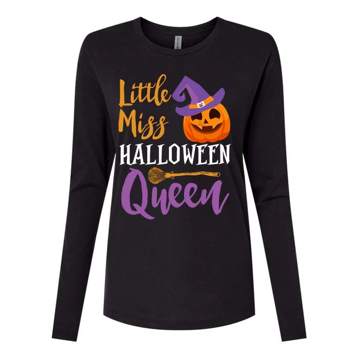 Queen Pumpkin Womens Cotton Relaxed Long Sleeve T-Shirt