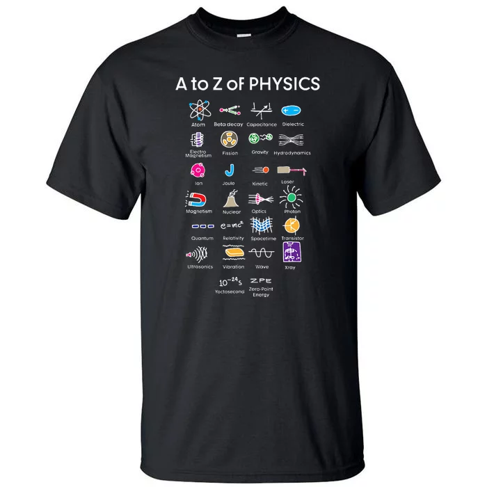 Quantum Physics String Theory Physics Student Science Tall T-Shirt