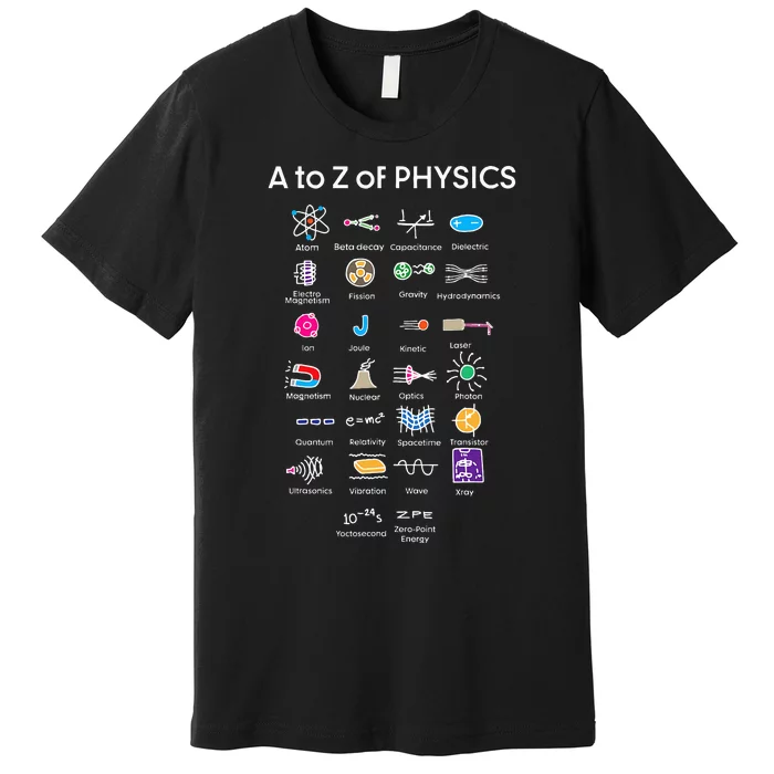 Quantum Physics String Theory Physics Student Science Premium T-Shirt