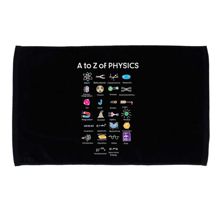 Quantum Physics String Theory Physics Student Science Microfiber Hand Towel