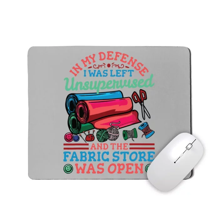 Quilting Quilter Sewer Sewing Funny Mousepad