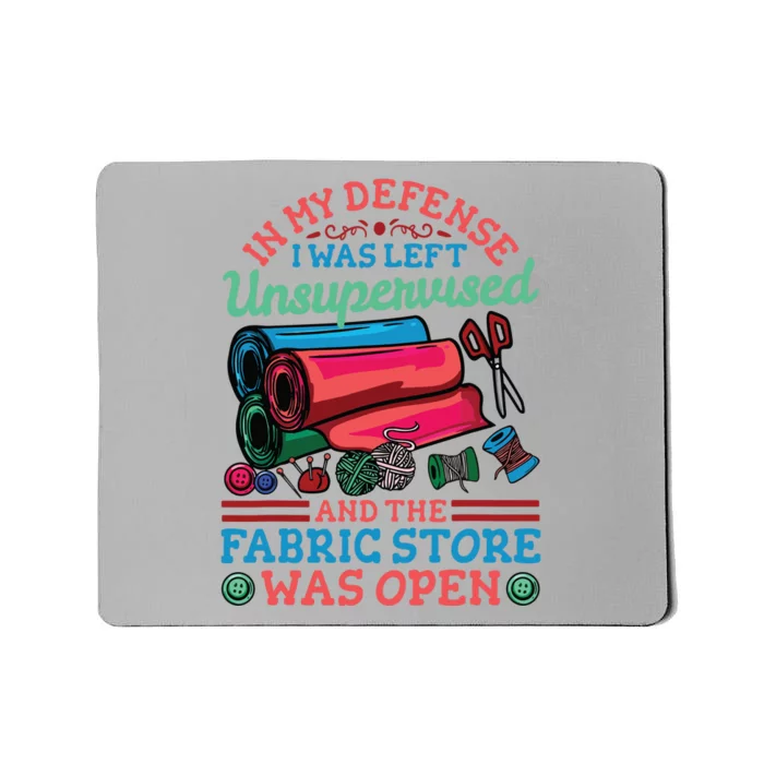 Quilting Quilter Sewer Sewing Funny Mousepad