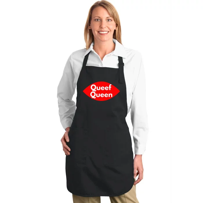 Queef Queen Sexy Clothes Full-Length Apron With Pocket