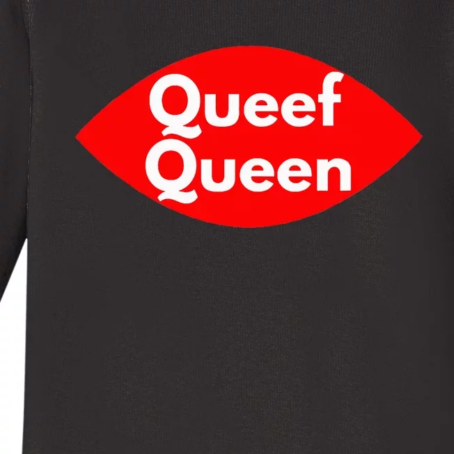 Queef Queen Sexy Clothes Baby Long Sleeve Bodysuit