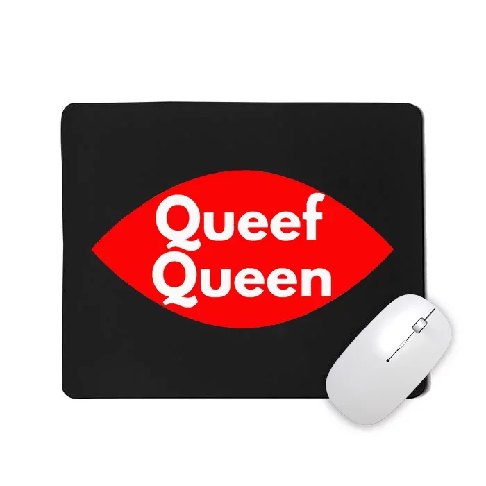 Queef Queen Sexy Clothes Mousepad