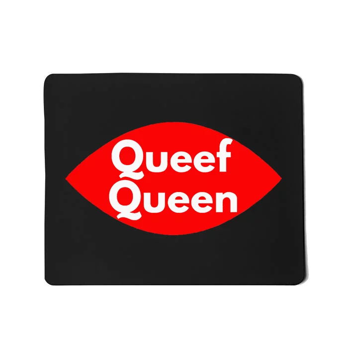 Queef Queen Sexy Clothes Mousepad