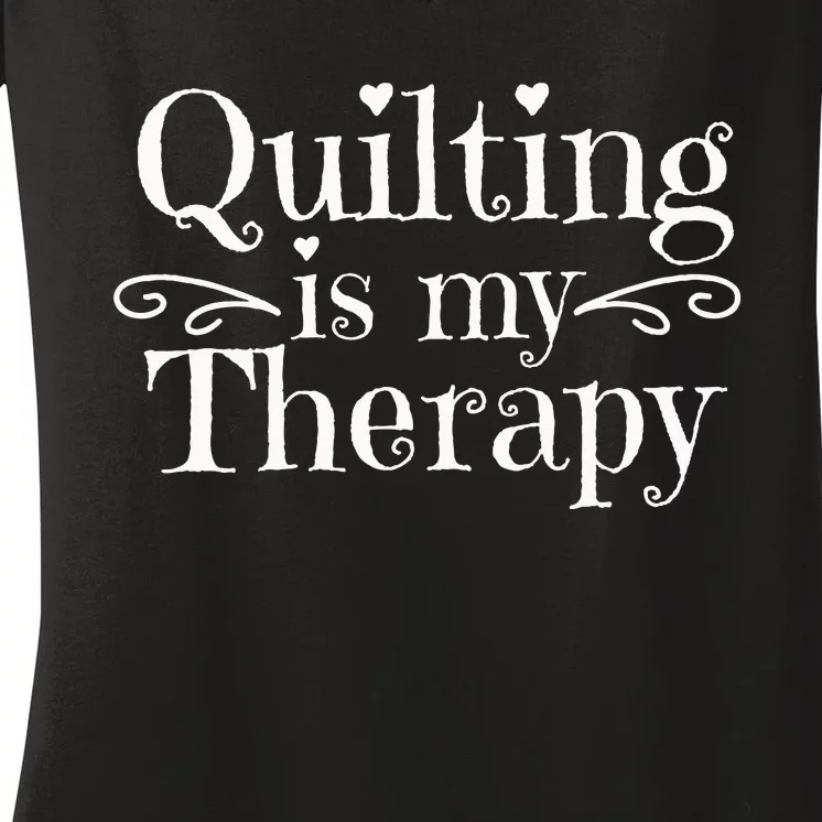 Quilting Women's V-Neck T-Shirt