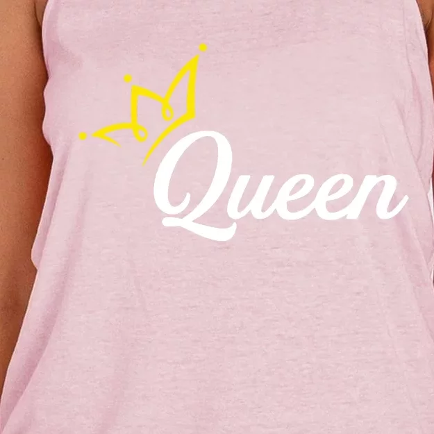 Queen Women's Knotted Racerback Tank