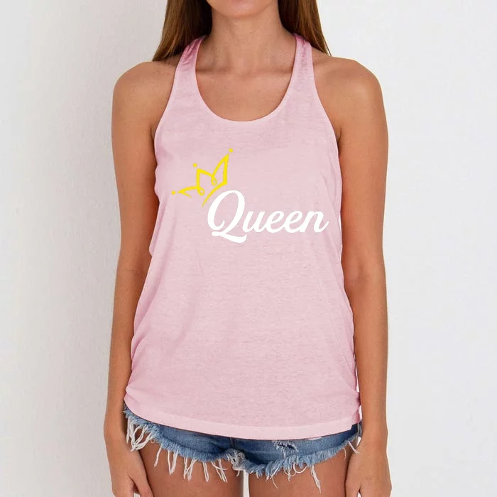 Queen Women's Knotted Racerback Tank