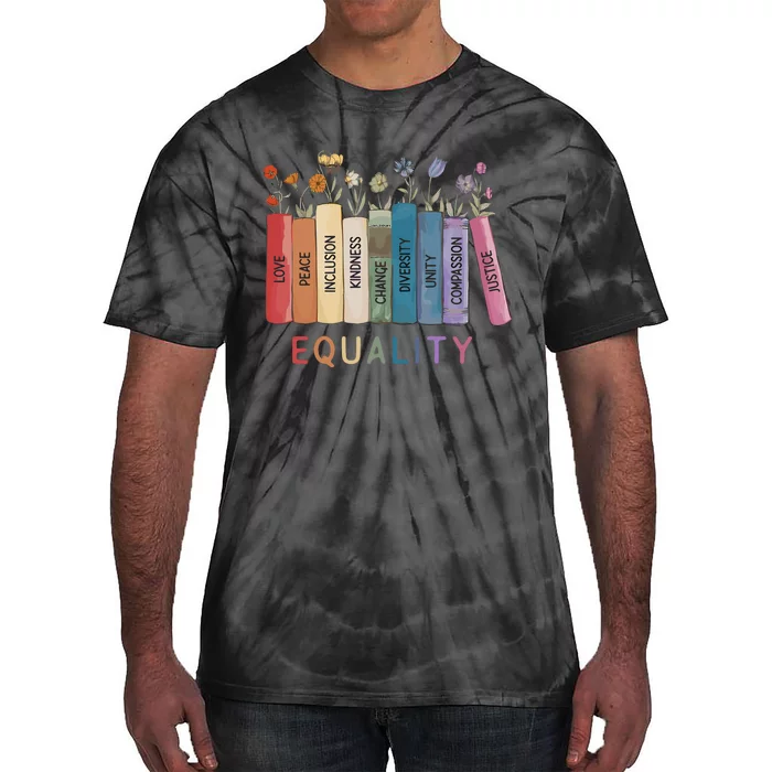 Qual Rights Human Rights Tie-Dye T-Shirt