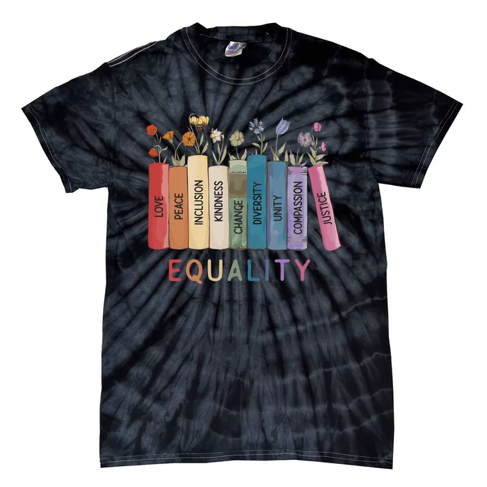 Qual Rights Human Rights Tie-Dye T-Shirt